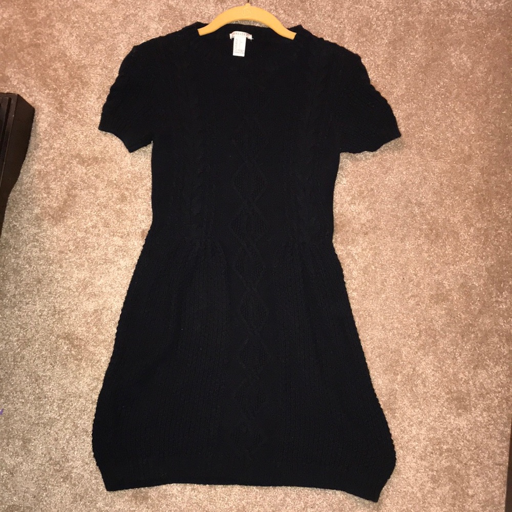 Forever 21 black knit dress